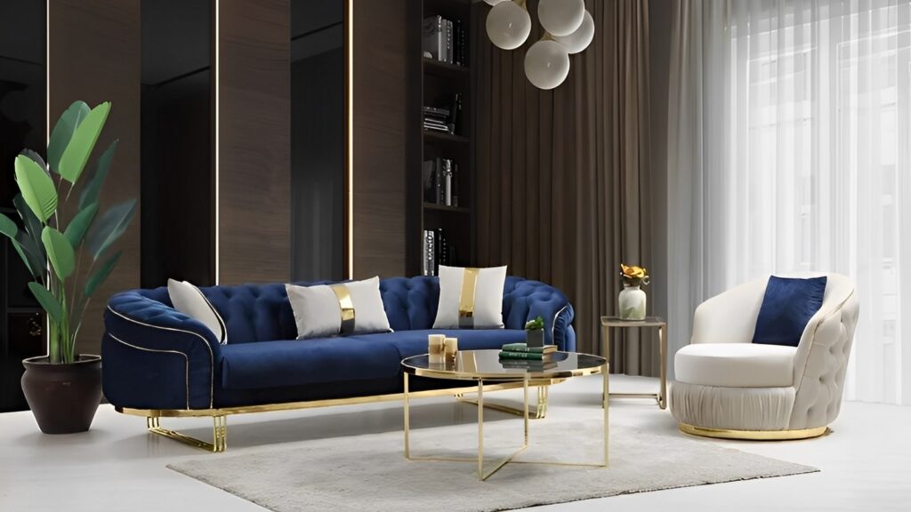 Prada sofa set with its modernity and campaign prices.